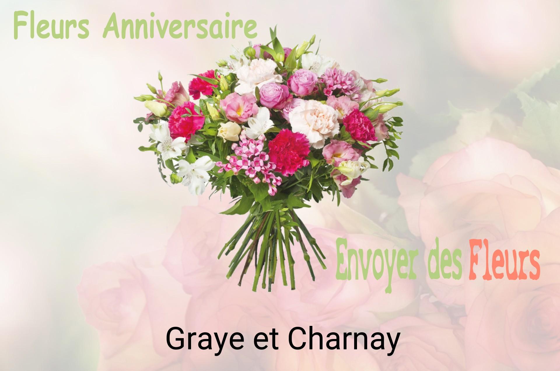 Bouquet de fleurs d’anniversaire livré à Graye-et-Charnay