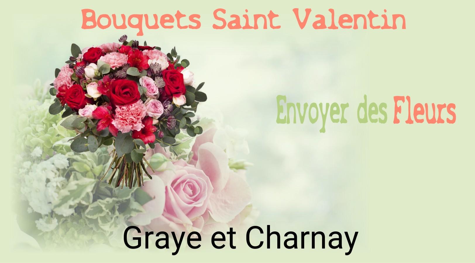 Roses de Saint-Valentin livrées à Graye-et-Charnay